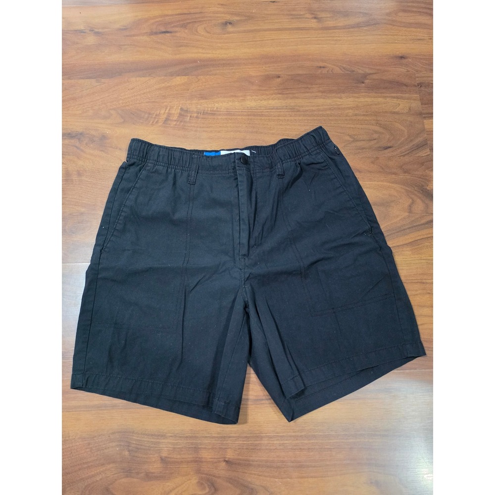 Excellent Old Navy Shorts Medium Black 7" Inseam Built-In Flex Elastic Waist